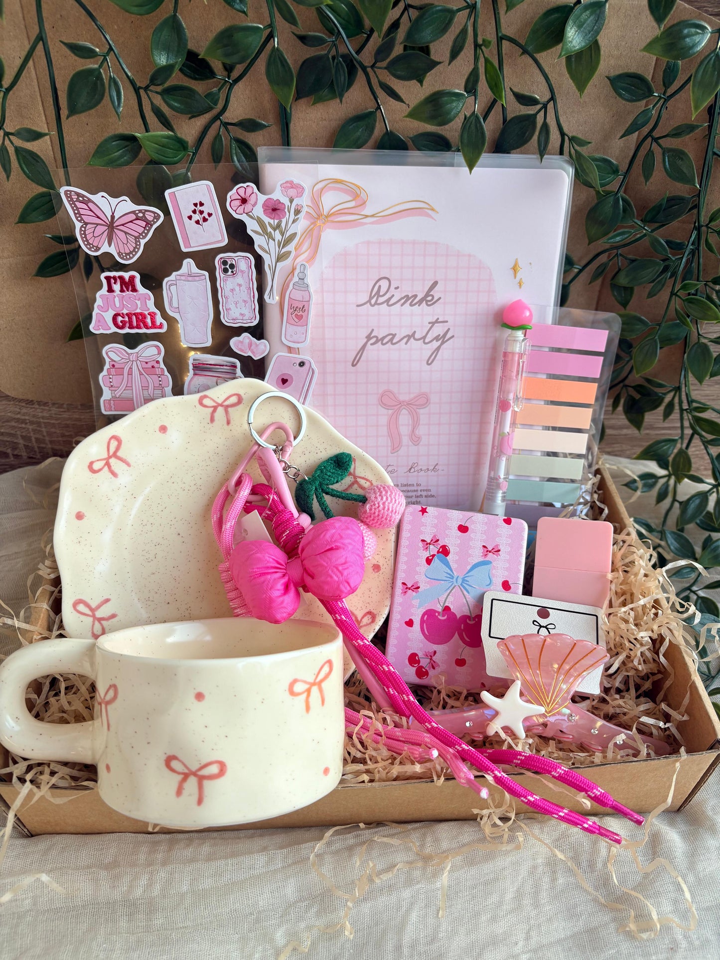 Pink Bow Box